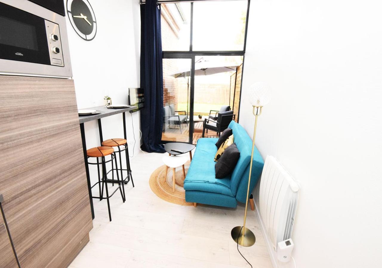 Cosy Appart - Hyper Centre - Tramway - Terrasse - Lerelaisdodile3 Valenciennes Dış mekan fotoğraf